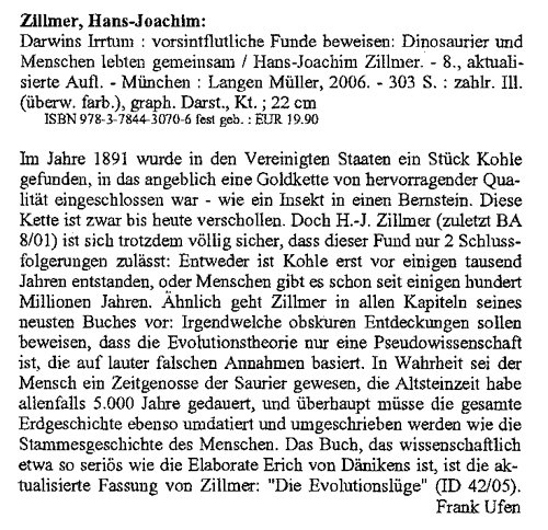 Rezension EKS INFORMATIONSDIENST