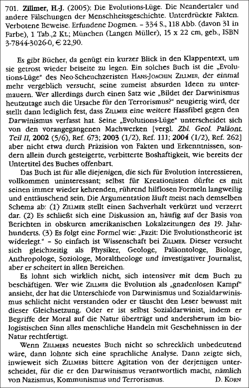 Rezension von Dr. Dieter Korn 