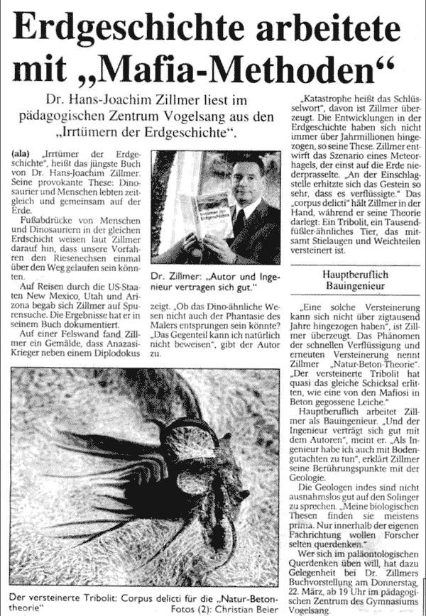 Rezension "SOLINGER TAGEBLATT"