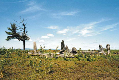 Steinkreis "Burnt Hill", Massachusetts, USA